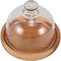 ガラスドーム 大小 木製トレイ付き ドーム付き ウッド トレイ | Zara Home 日本/Japan